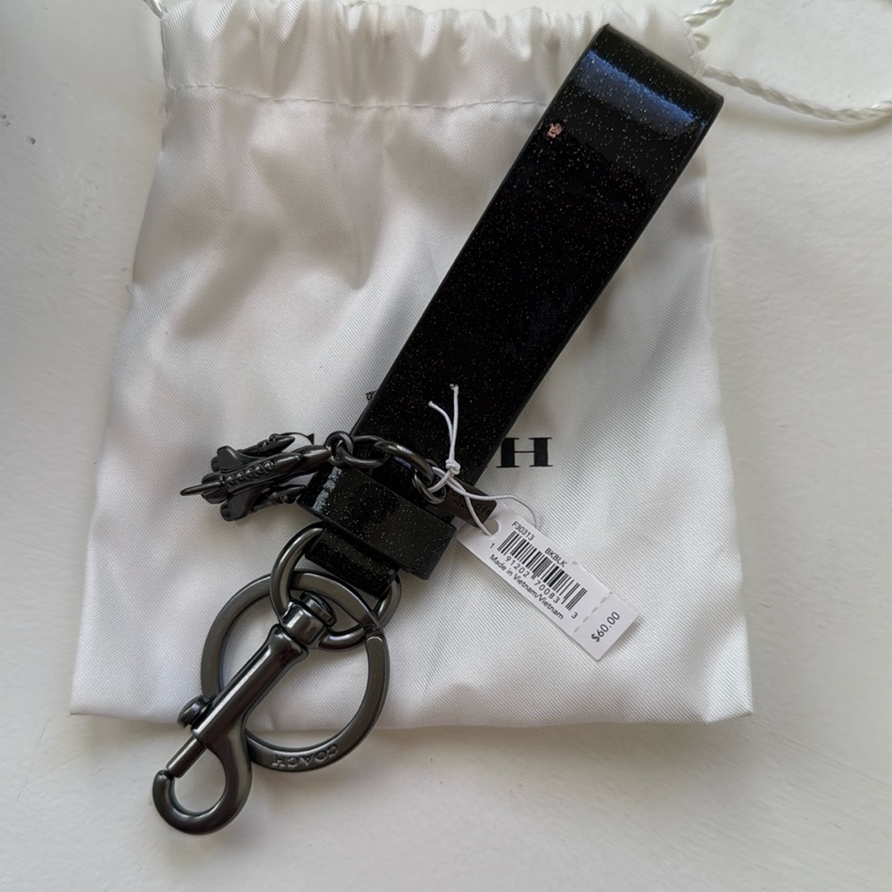 Coach rocket key ring